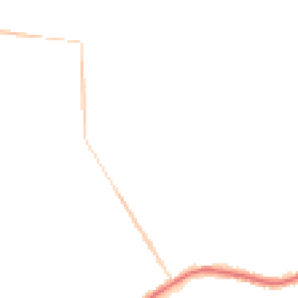 Night-time road noise heatmap for WA3 1BB