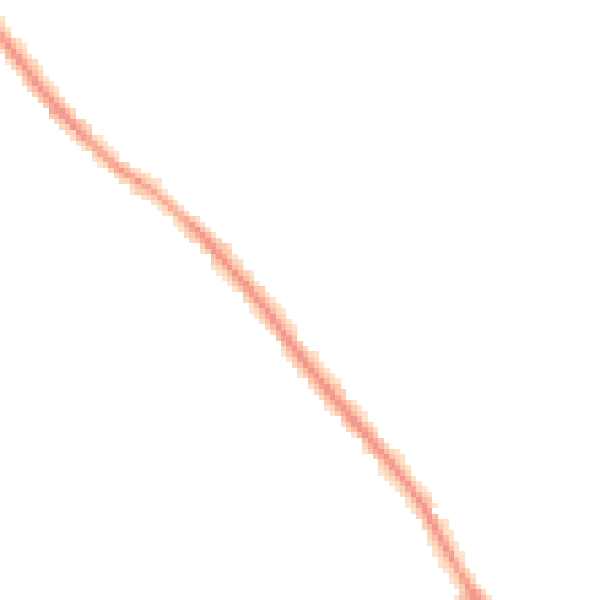 Night-time road noise heatmap for WA3 2PY