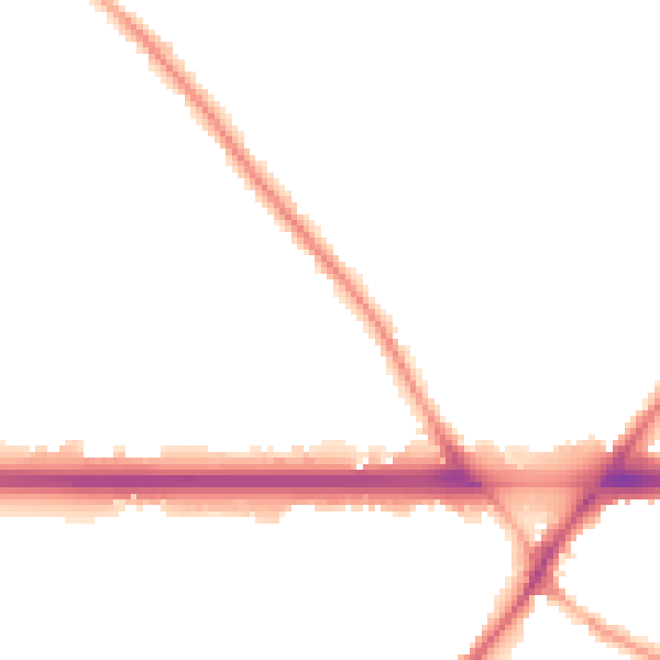 Night-time road noise heatmap for WA3 2QX