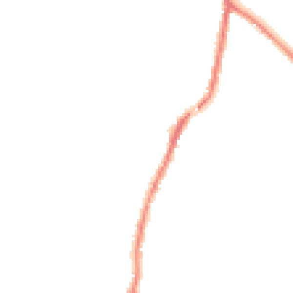 Night-time road noise heatmap for WA3 3DB