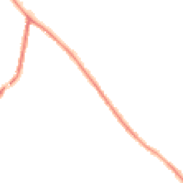 Night-time road noise heatmap for WA3 3GZ