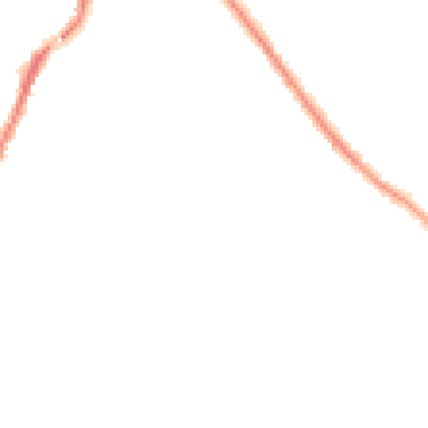 Night-time road noise heatmap for WA3 3LQ