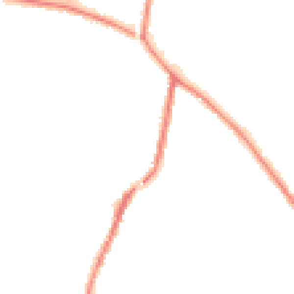 Night-time road noise heatmap for WA3 3TE