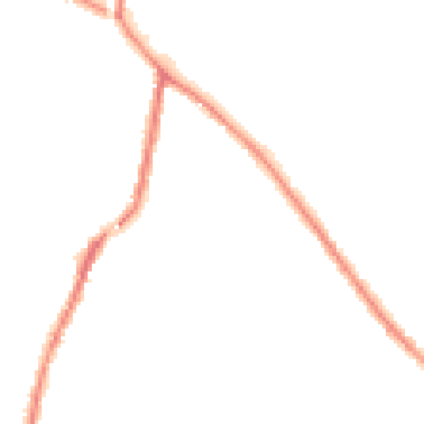 Night-time road noise heatmap for WA3 3XJ