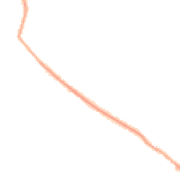Night-time road noise heatmap for WA3 4DG