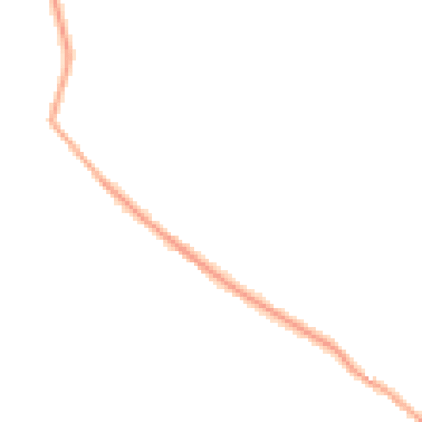 Night-time road noise heatmap for WA3 4HU