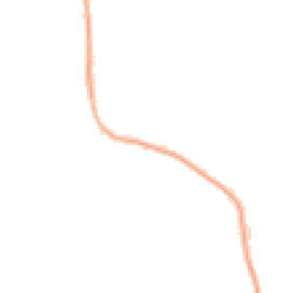 Night-time road noise heatmap for WA3 5BA