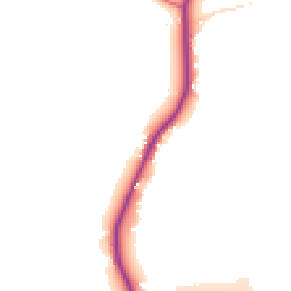 Daytime road noise heatmap for WA3 6BG
