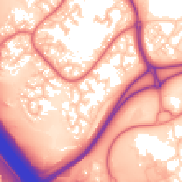 Daytime road noise heatmap for WA3 6LT
