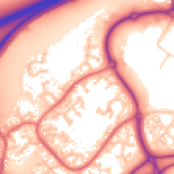 Daytime road noise heatmap for WA3 7PF