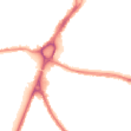 Night-time road noise heatmap for WA4 1AB