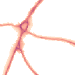Night-time road noise heatmap for WA4 1AG