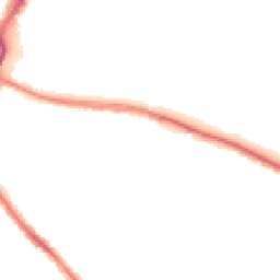 Night-time road noise heatmap for WA4 1BA