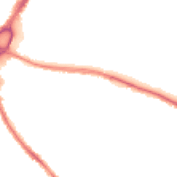 Night-time road noise heatmap for WA4 1BE