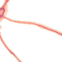 Night-time road noise heatmap for WA4 1BG