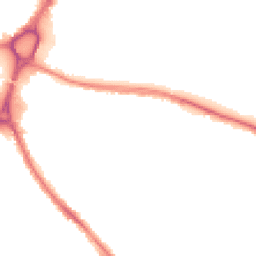Night-time road noise heatmap for WA4 1BJ