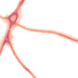 Night-time road noise heatmap for WA4 1BP