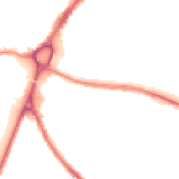 Night-time road noise heatmap for WA4 1BS