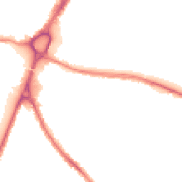 Night-time road noise heatmap for WA4 1BT