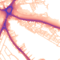 Daytime road noise heatmap for WA4 1BW