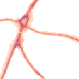 Night-time road noise heatmap for WA4 1BX
