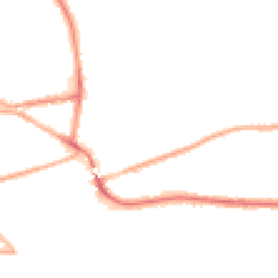Night-time road noise heatmap for WA4 1DE