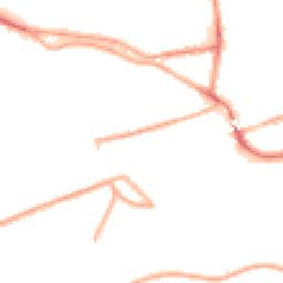 Night-time road noise heatmap for WA4 1DF