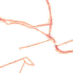 Night-time road noise heatmap for WA4 1JN