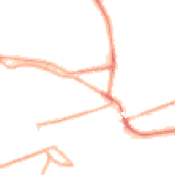 Night-time road noise heatmap for WA4 1JW