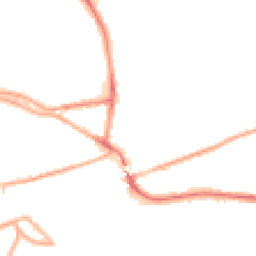 Night-time road noise heatmap for WA4 1LY