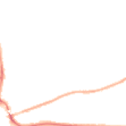 Night-time road noise heatmap for WA4 1NU