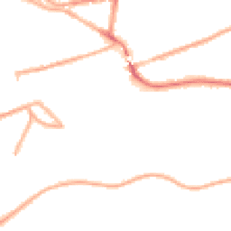 Night-time road noise heatmap for WA4 2EL