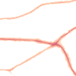 Night-time road noise heatmap for WA4 2JW