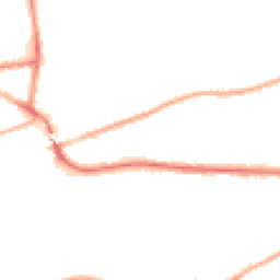 Night-time road noise heatmap for WA4 2LE