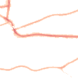 Night-time road noise heatmap for WA4 2LL
