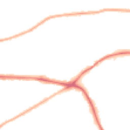 Night-time road noise heatmap for WA4 2QR