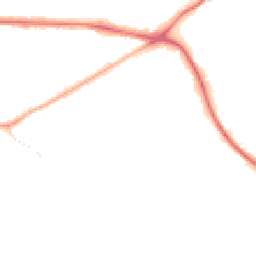 Night-time road noise heatmap for WA4 2SQ