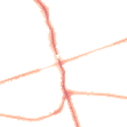 Night-time road noise heatmap for WA4 2UE
