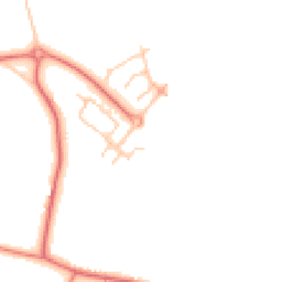 Daytime road noise heatmap for WA4 3HB