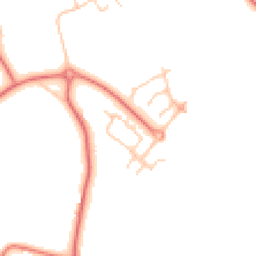 Daytime road noise heatmap for WA4 3TD