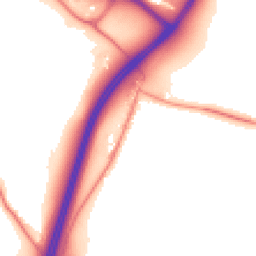 Daytime road noise heatmap for WA4 4AJ