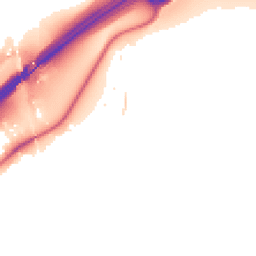 Night-time road noise heatmap for WA4 4AY