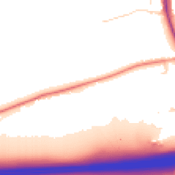 Daytime road noise heatmap for WA4 4BX
