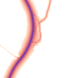 Daytime road noise heatmap for WA4 4EN