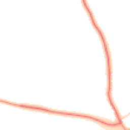 Daytime road noise heatmap for WA4 4FW