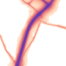 Daytime road noise heatmap for WA4 4FX