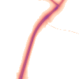Night-time road noise heatmap for WA4 4FX