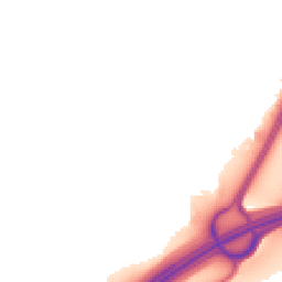 Night-time road noise heatmap for WA4 4GT