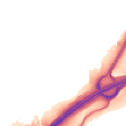 Night-time road noise heatmap for WA4 4GU