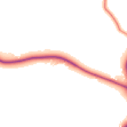 Daytime road noise heatmap for WA4 4HE